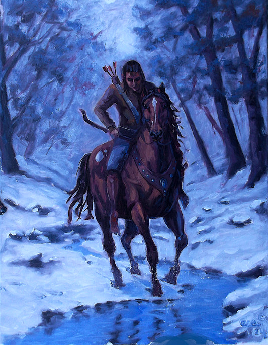 "Trail Seeker" 0il 20 x 16