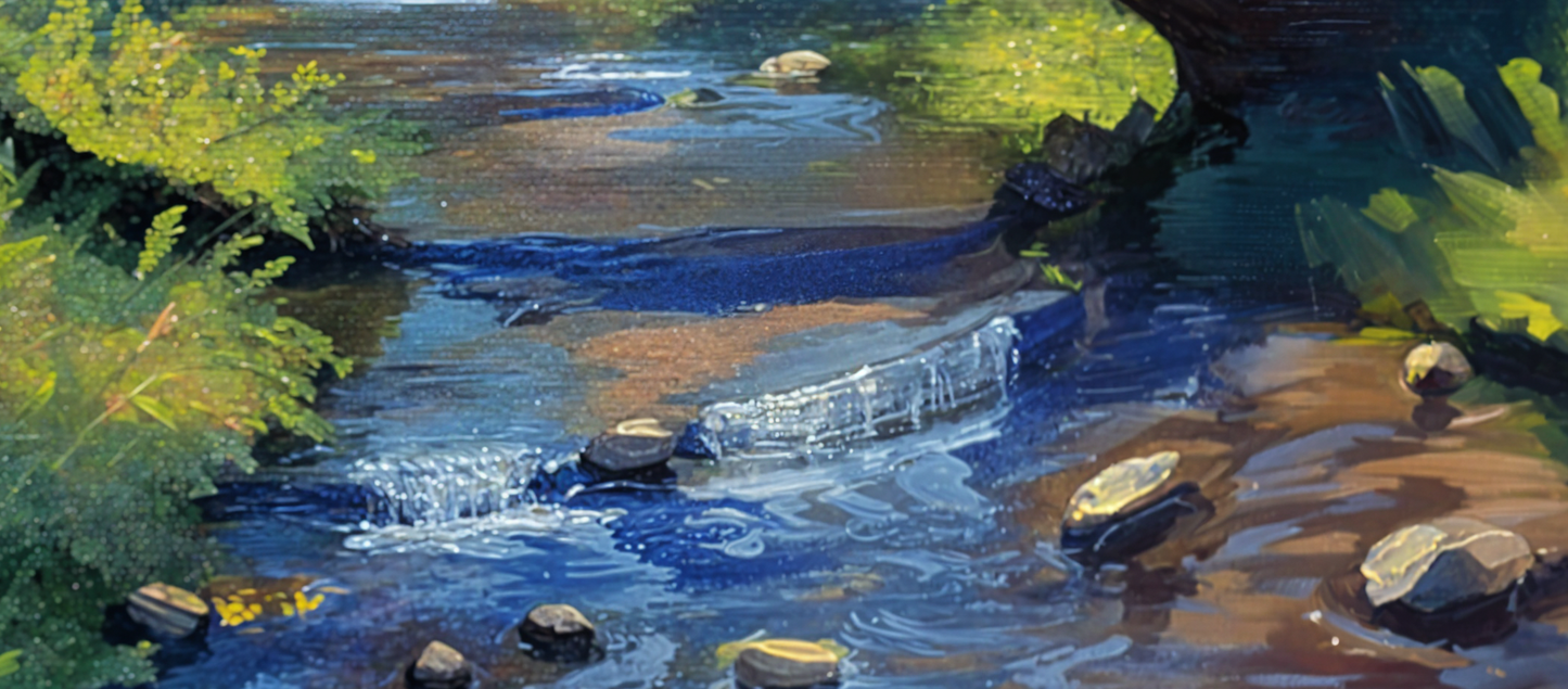 "Echoes Beneath the Arch" oil on canvas 10in x 8in