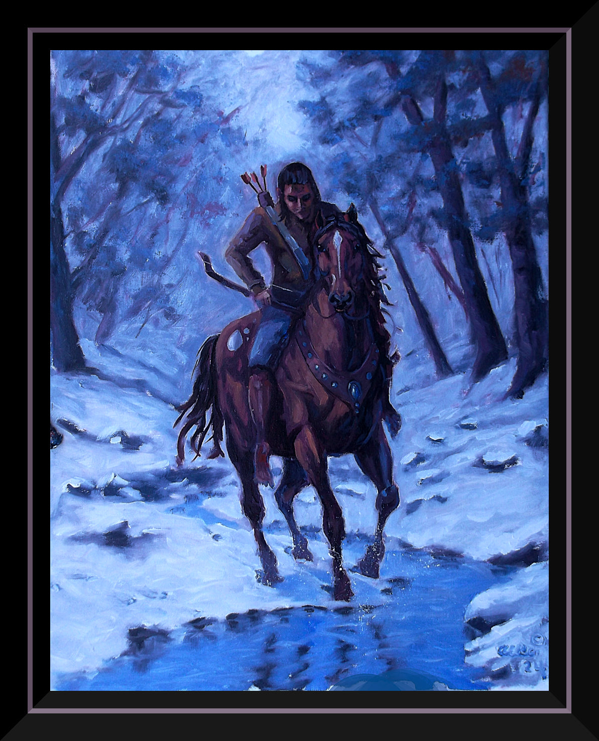 "Trail Seeker" 0il 20 x 16