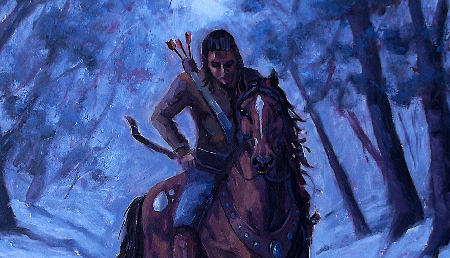 "Trail Seeker" 0il 20 x 16
