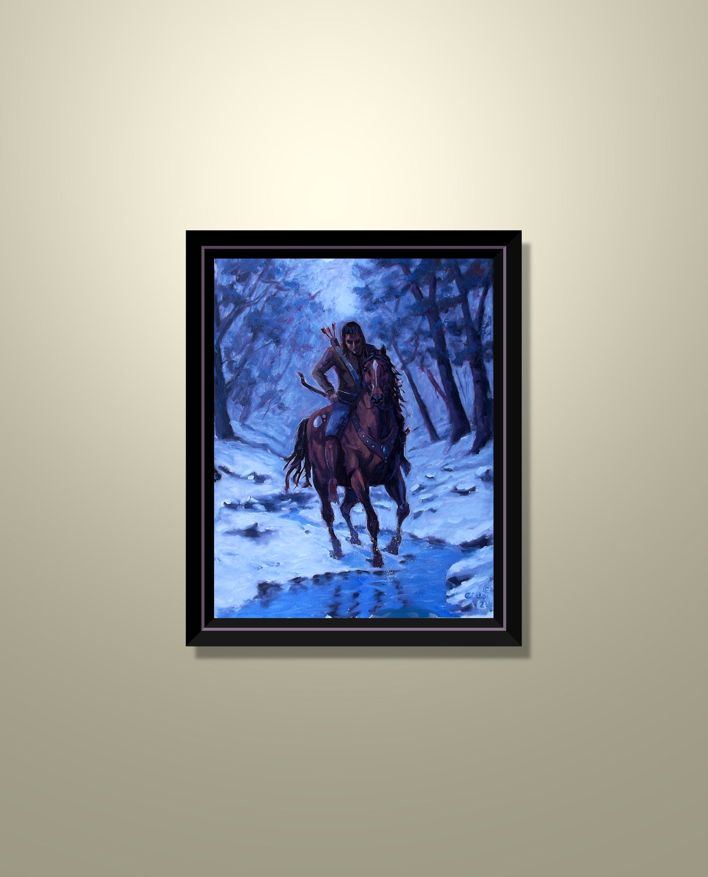 "Trail Seeker" 0il 20 x 16