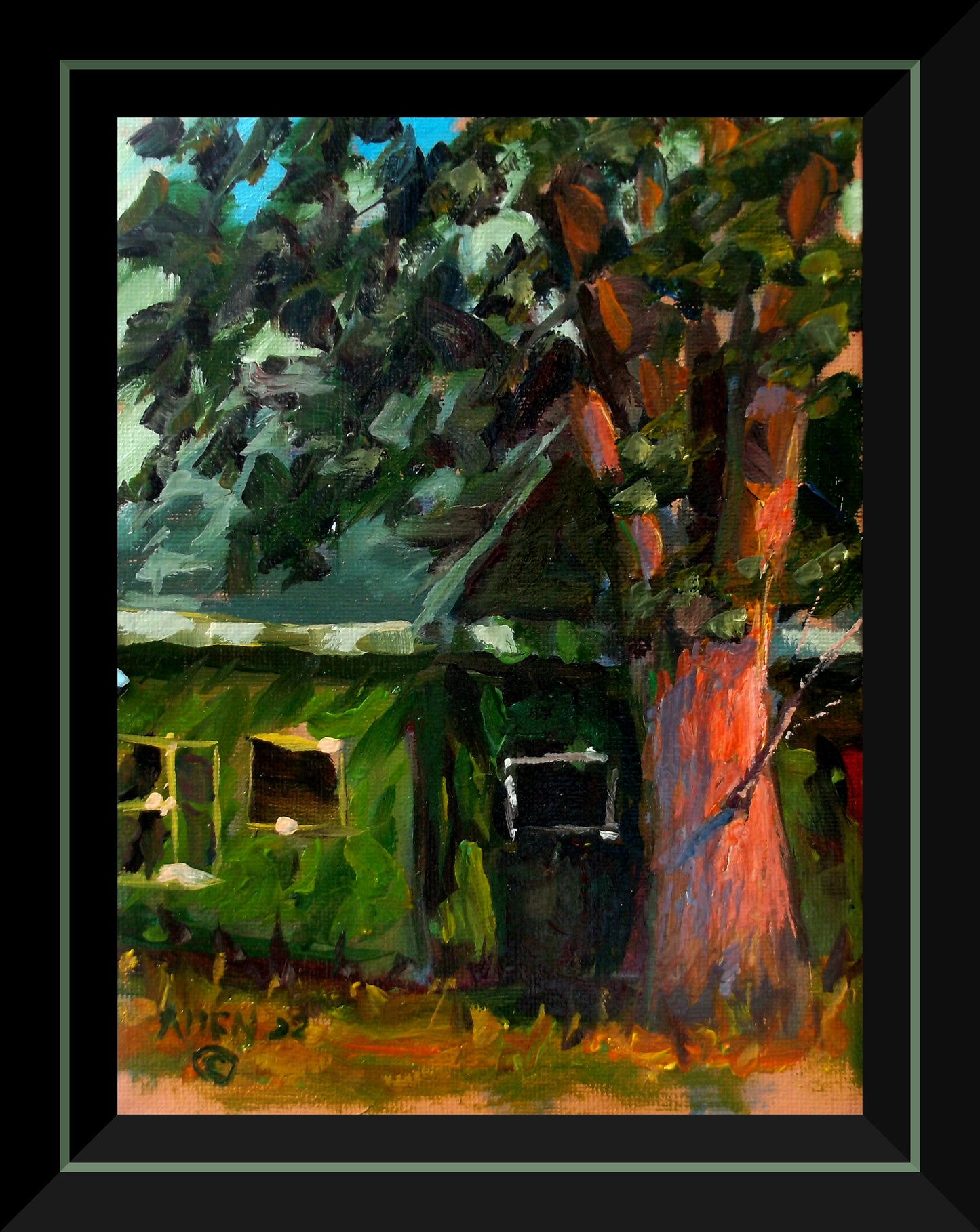 Cabin’s Quiet Flame