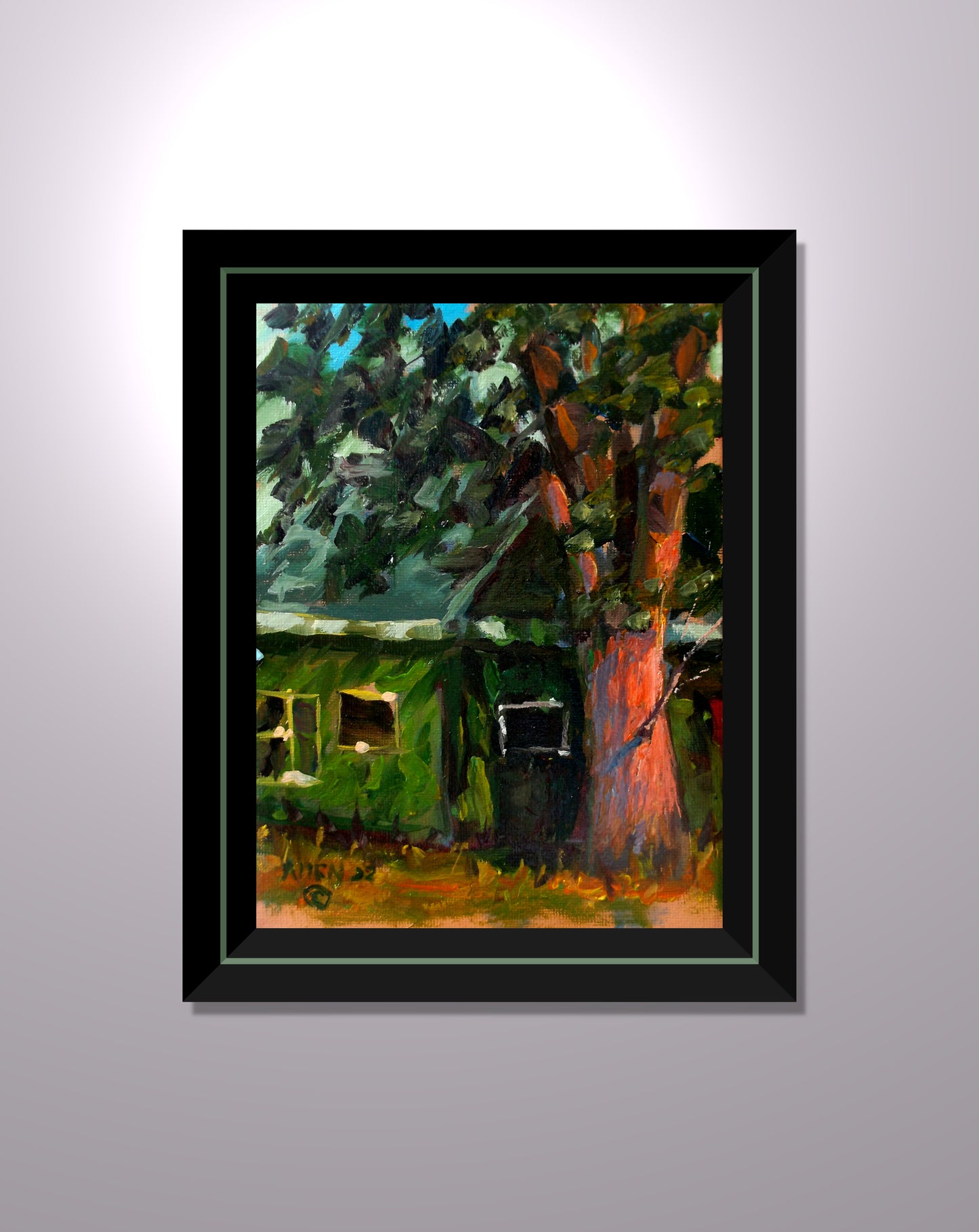 Cabin’s Quiet Flame