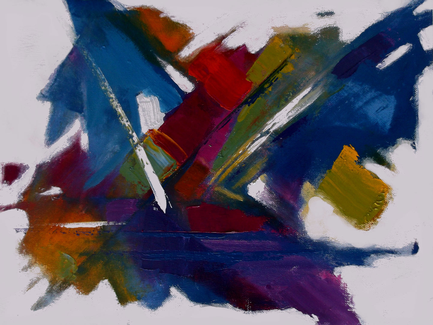 "Pulse" oil 10 inches x 8 inches