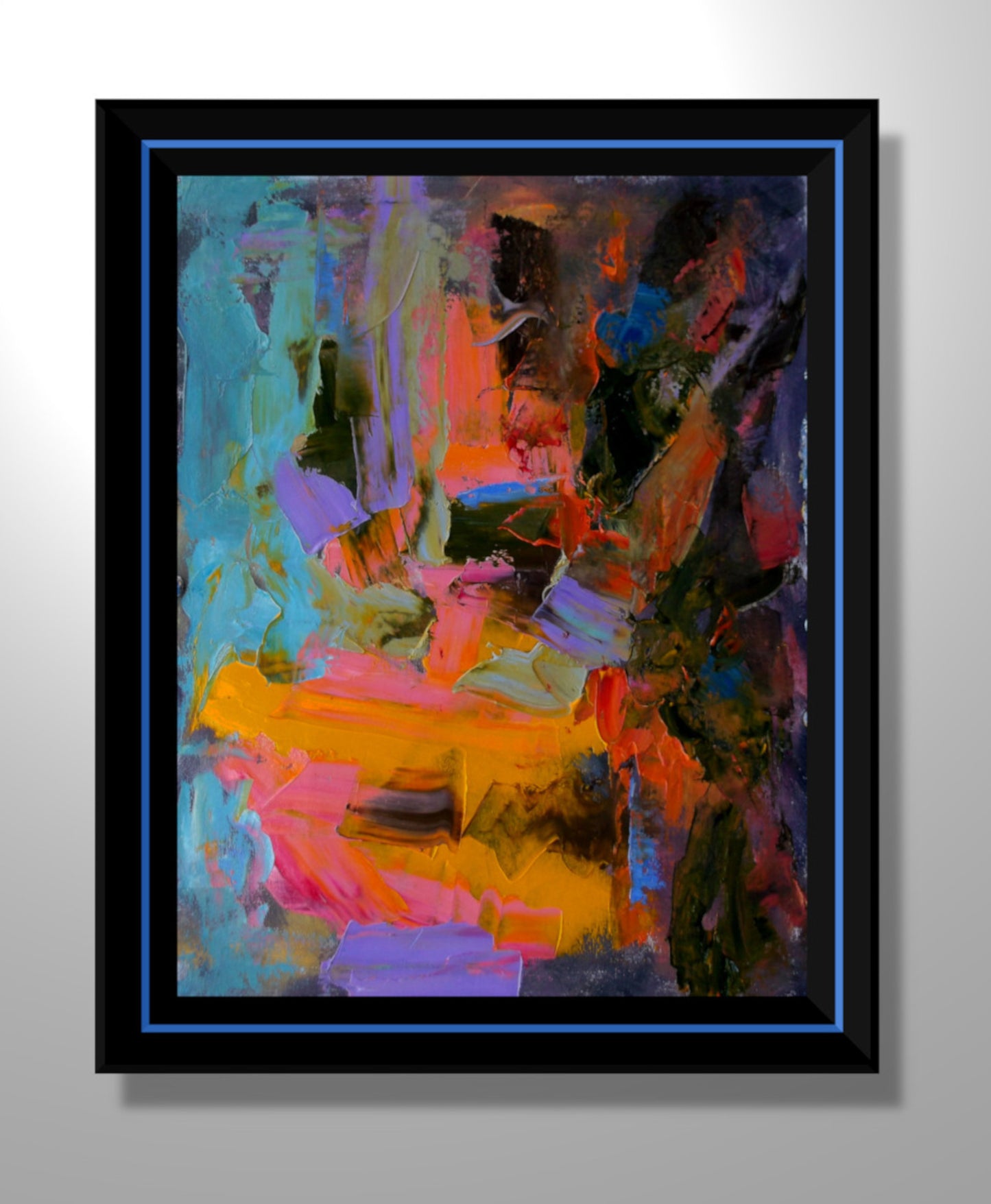 "Ethereal Symphony" oil on stretched canvas 20x18