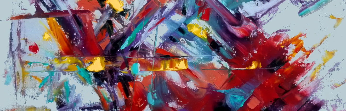 Crimson Constellation   oil on stretched canvas 36 x 48 inch.
