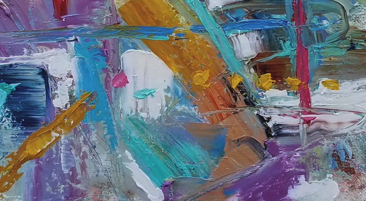"Harmonia" oil on stretched canvas 10 x 8