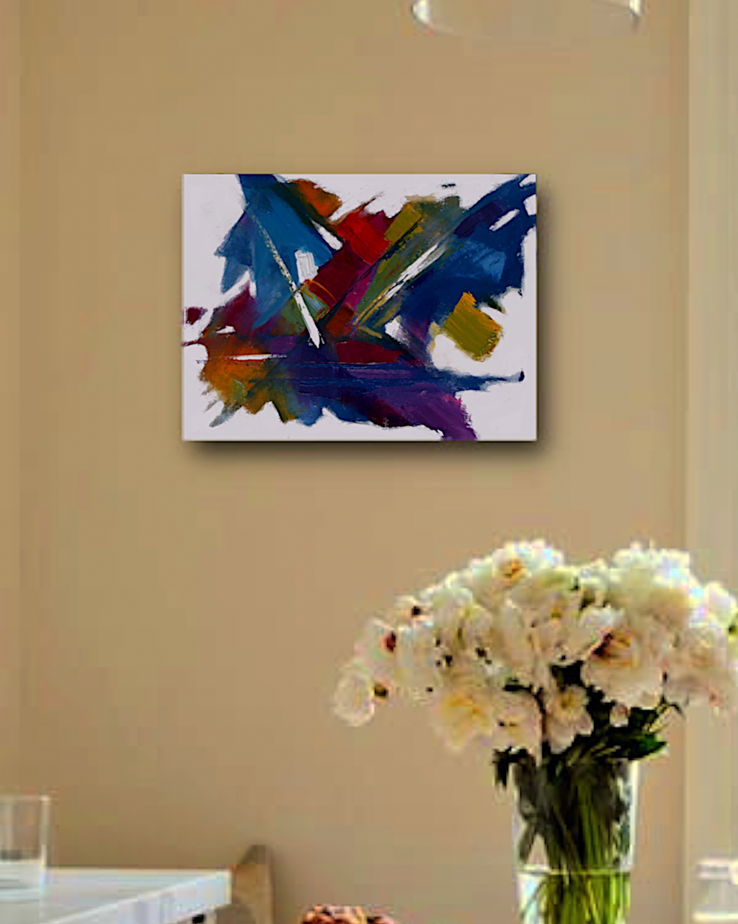 "Pulse" oil 10 inches x 8 inches