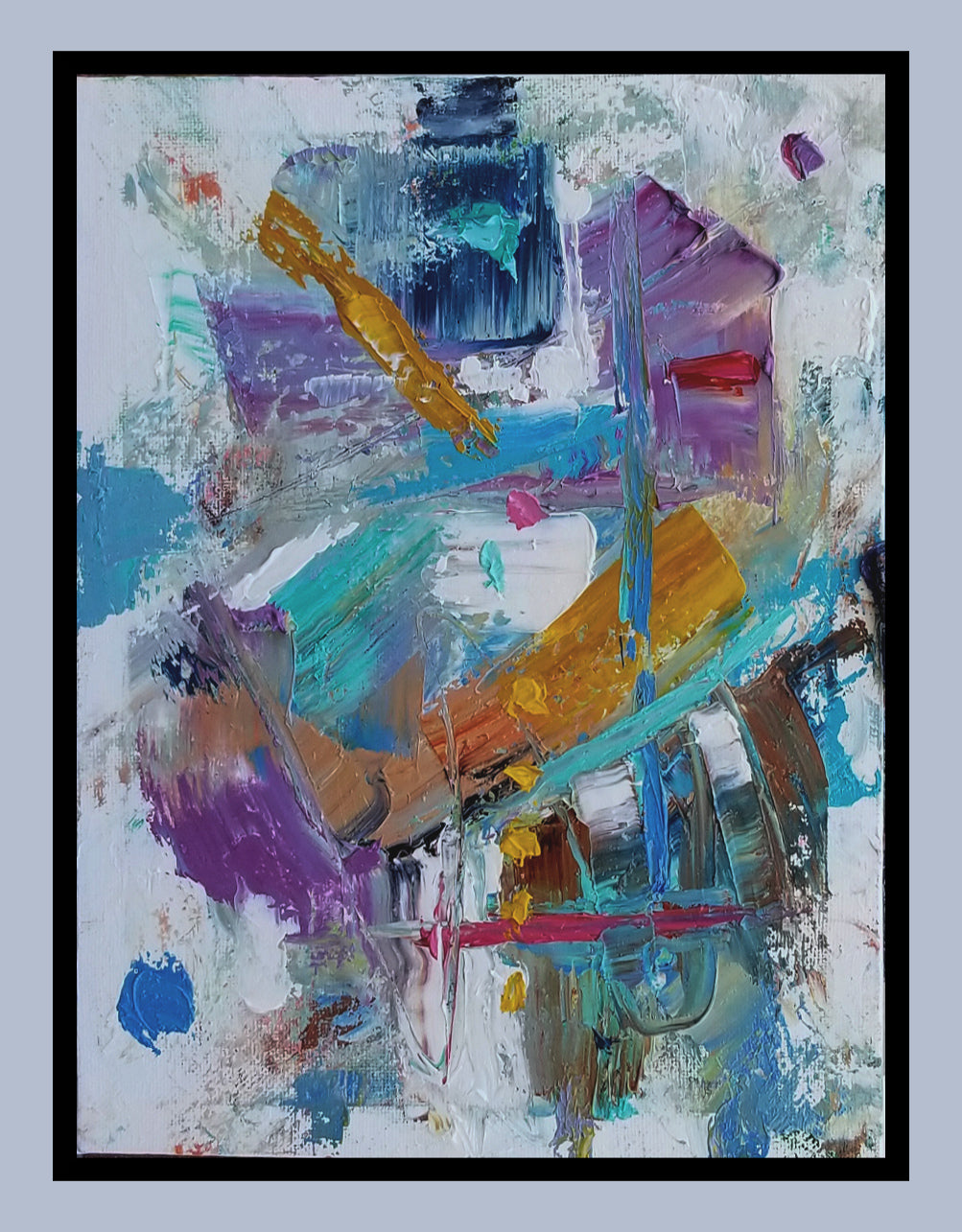 "Harmonia" oil on stretched canvas 10 x 8